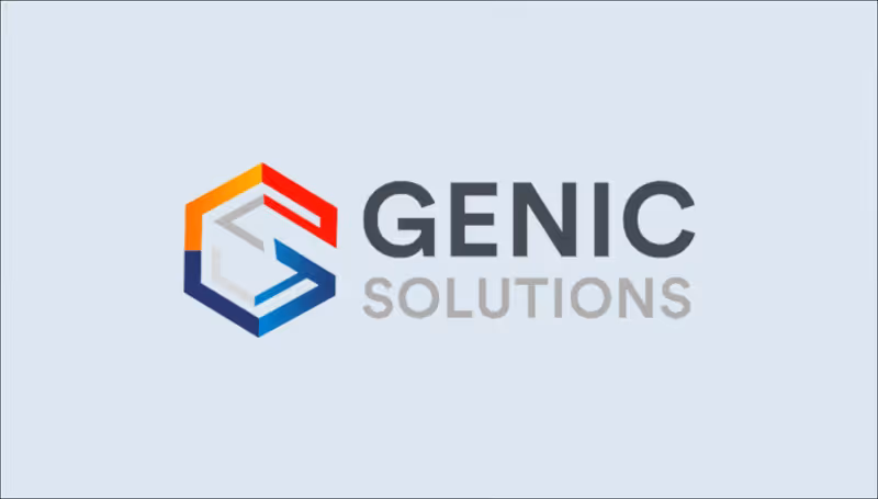 genic solutions enterprise software development company singapore logo