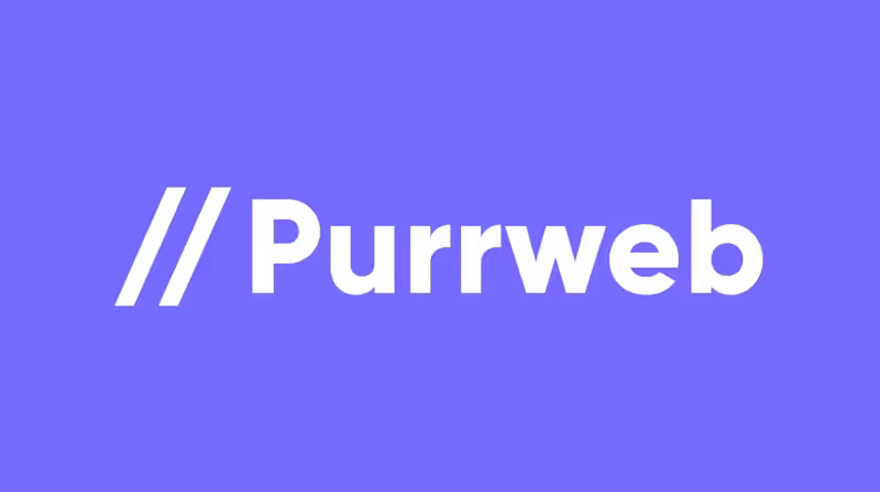 purrweb international product design and development studio logo