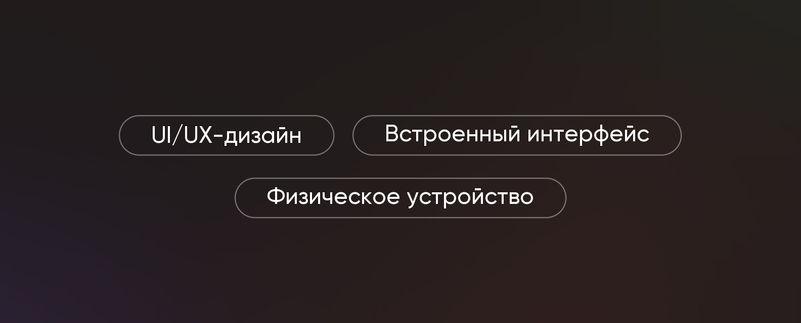 Теги кейса: UI/UX-дизайн, встроенный интерфейс, физическое устройство