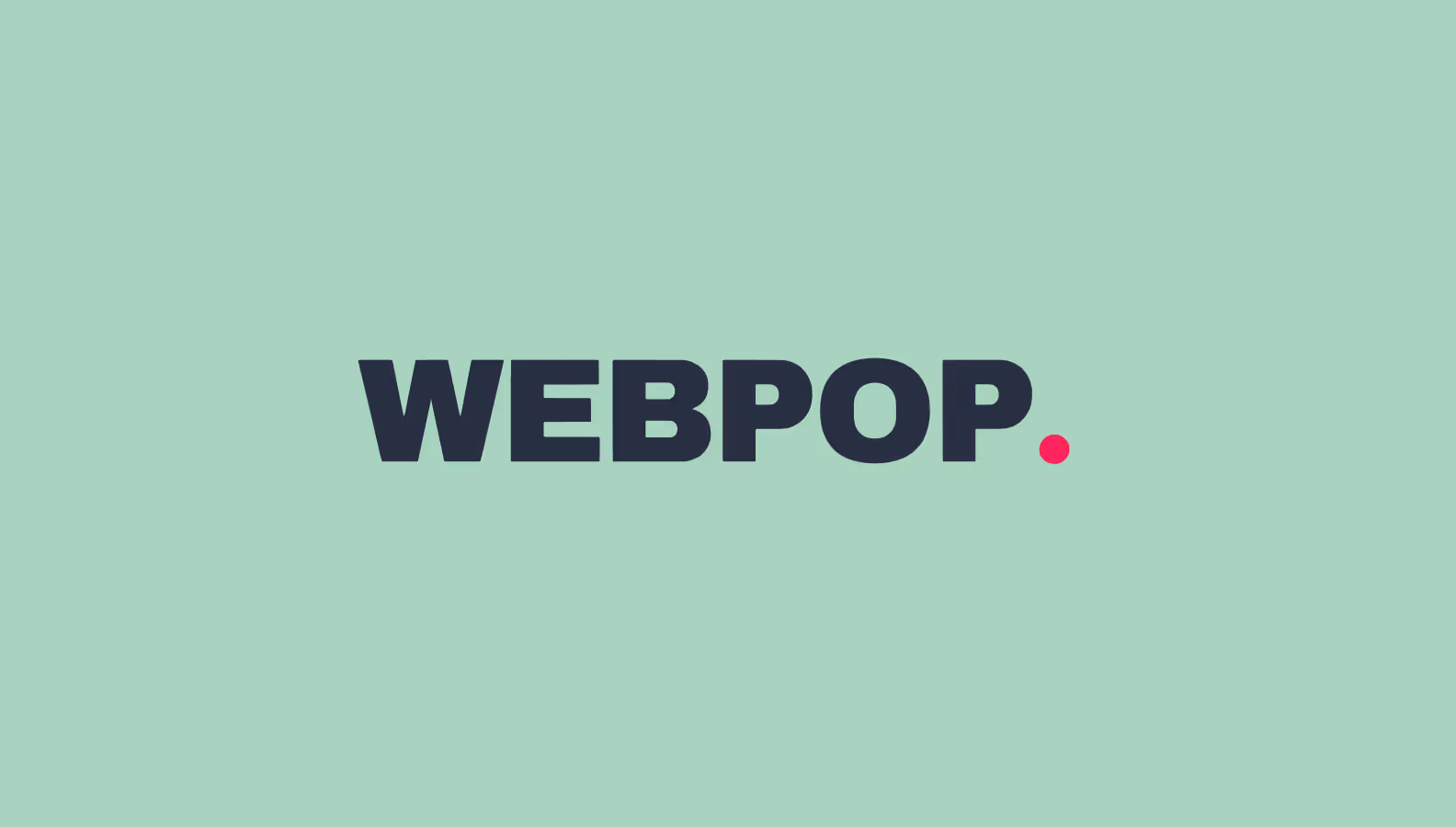 webpop design boutique wordpress studio london logo