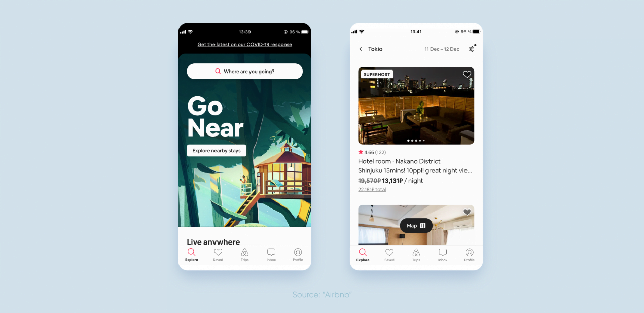 разработка marketplace приложения — airbnb