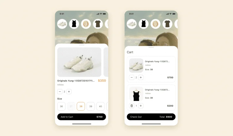 Приложение для формата livestream shopping