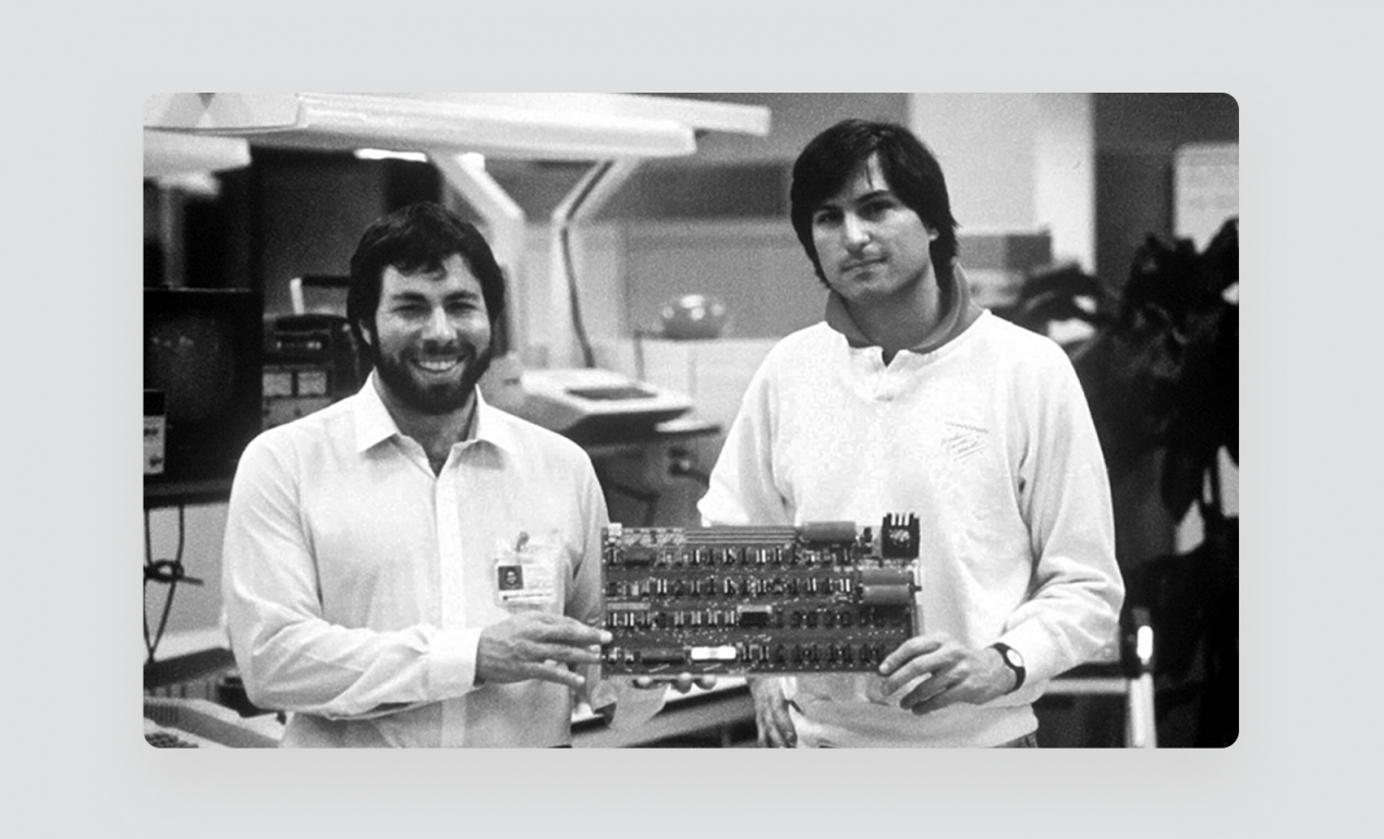 Steve Wozniak and Steve Jobs. How to find a technical cofounder