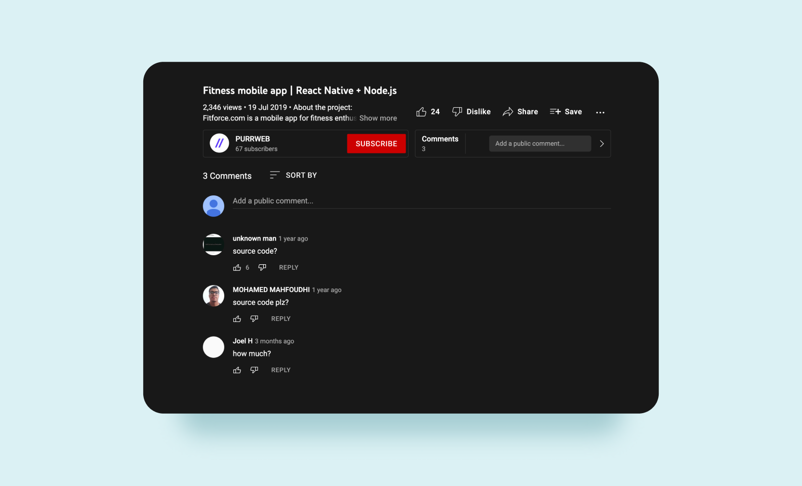 how to make a website like youtube