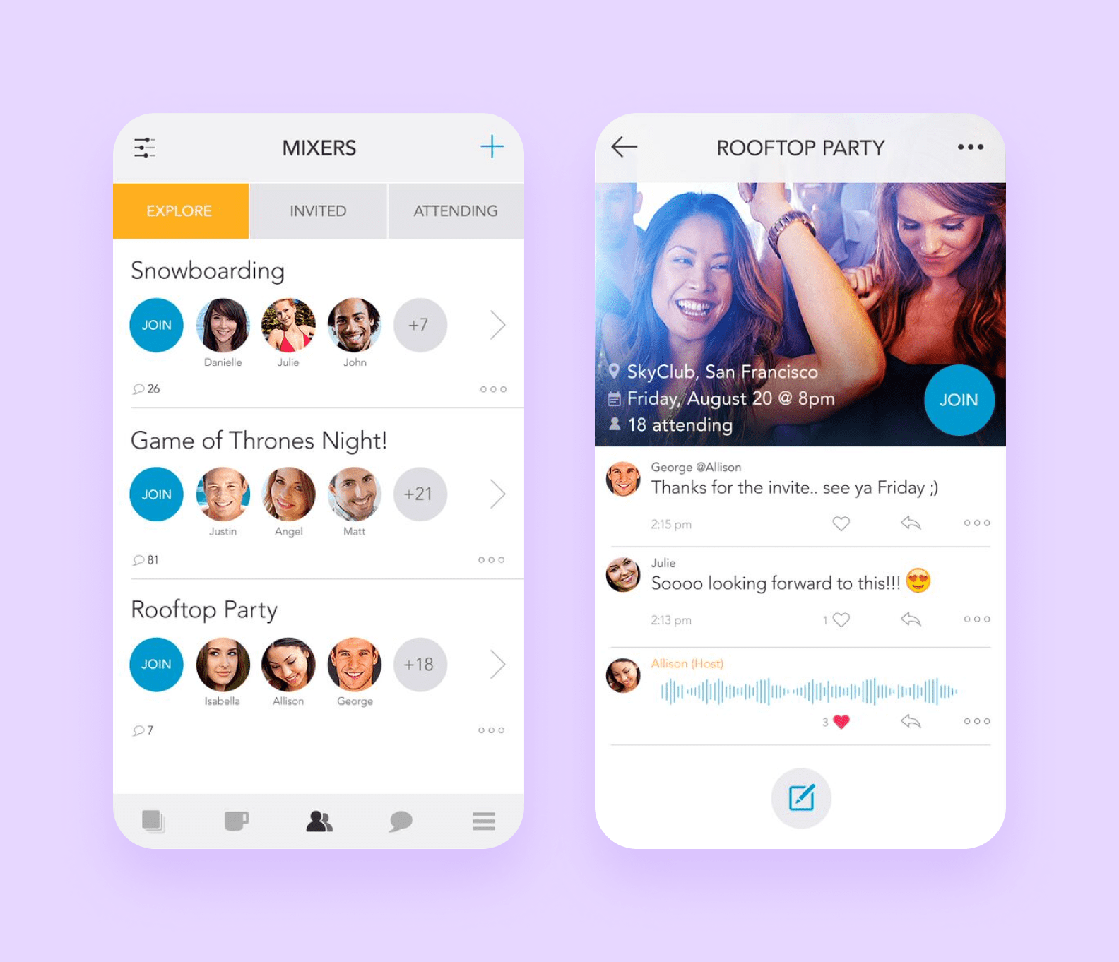 Blind Dating app  App interface design, Mobile design inspiration, App