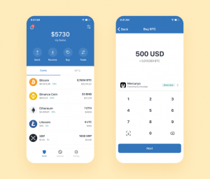 как создать криптокошелек на телефоне