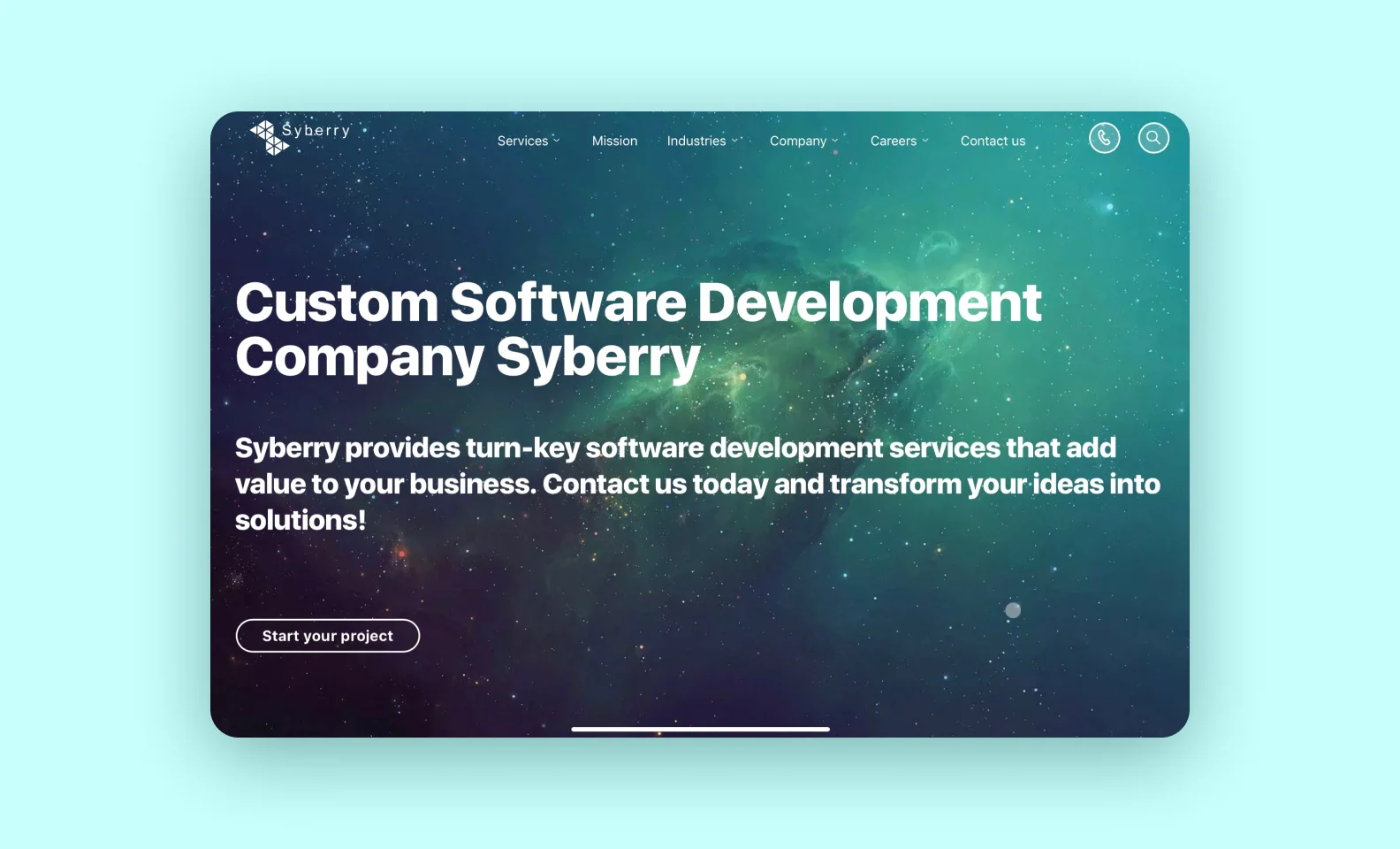 Syberry software outsourcing company