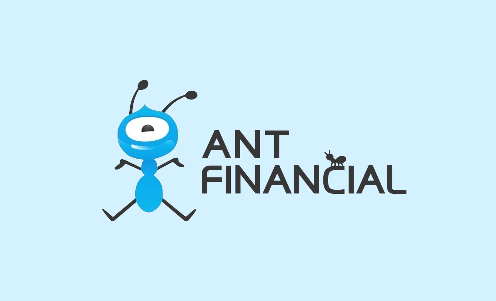 Ant Financial fintech company logo
