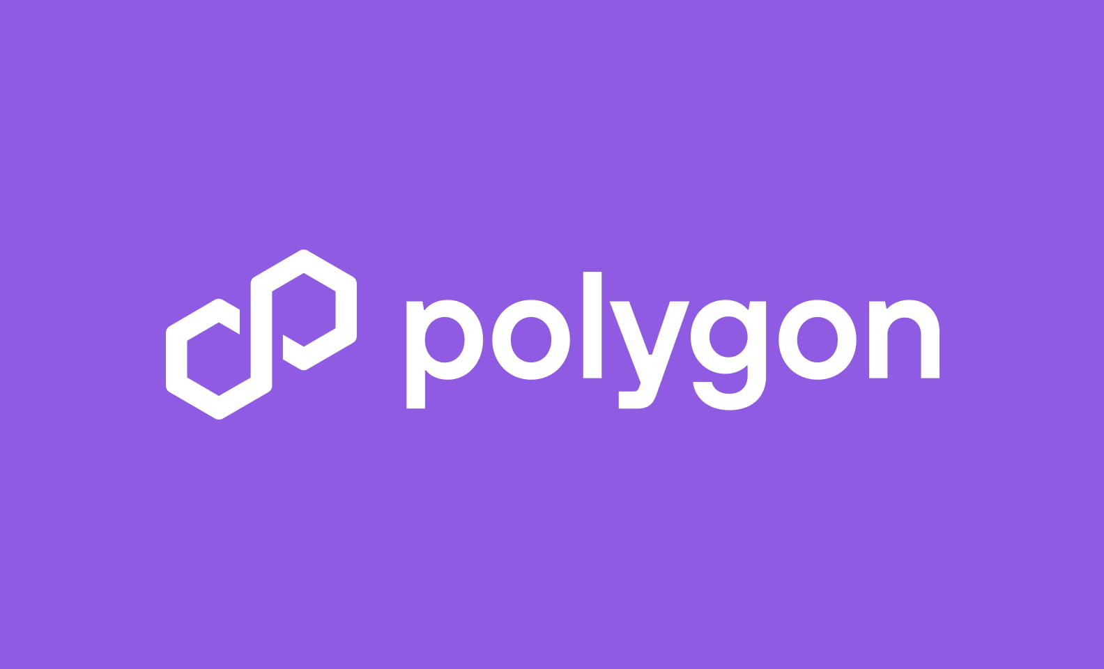 Polygon blockchain company logo