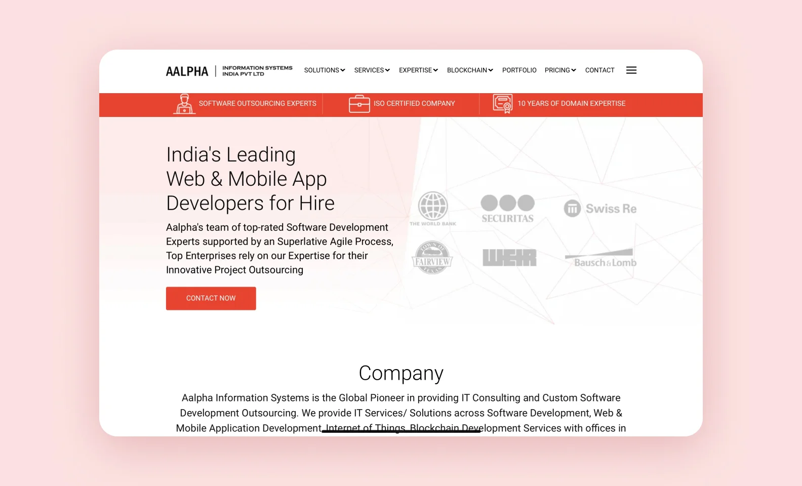 Aalpha software outsourcing company