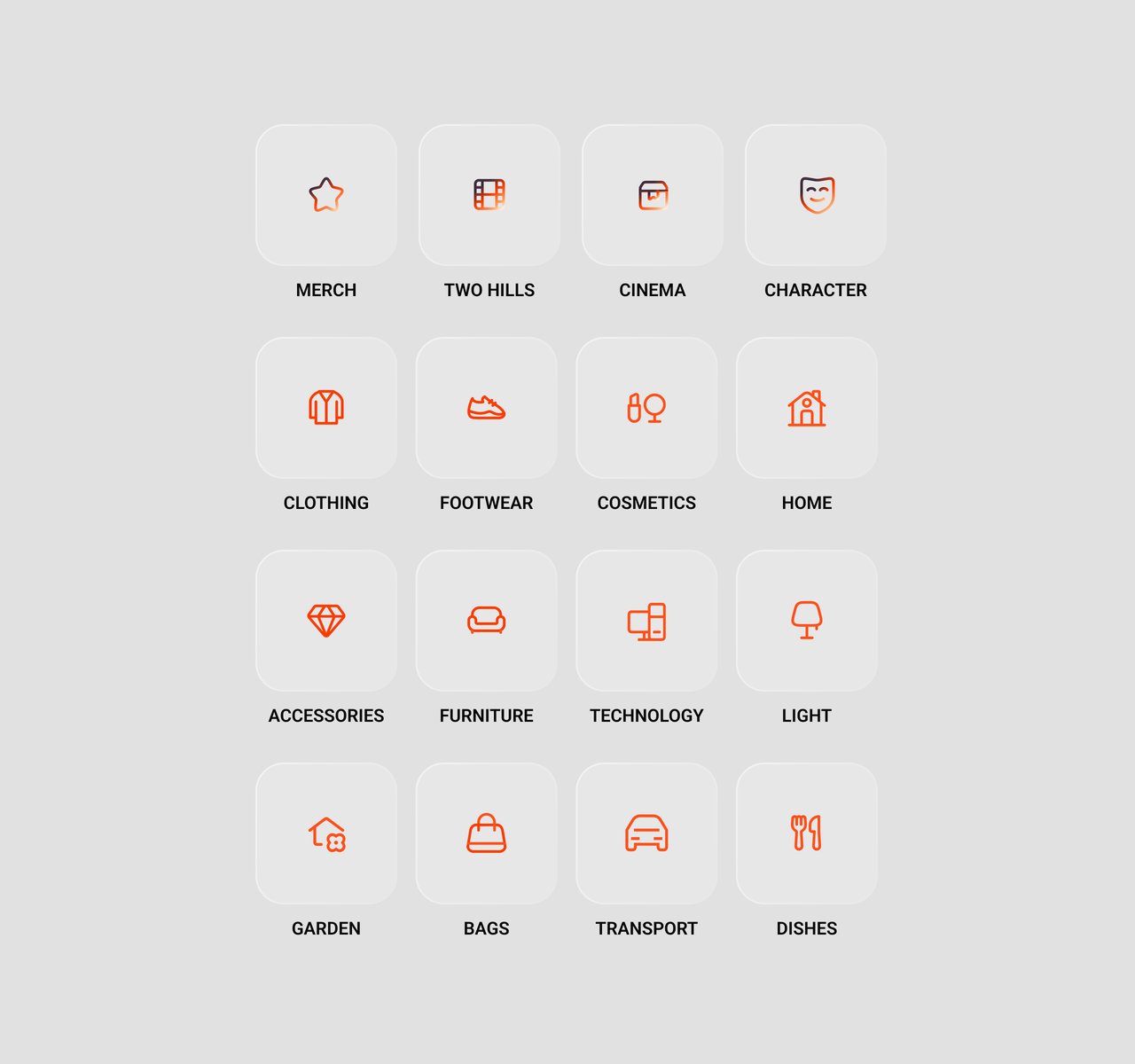Product categories