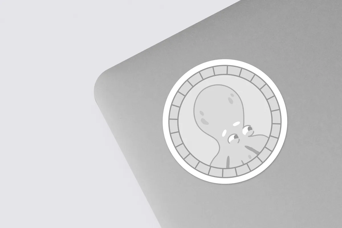WIT sticker on a laptop