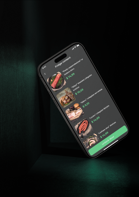 Vendify: IoT smart-fridge application by Purrweb